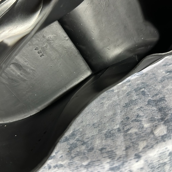 Tingly Black Rubber Over-Shoe Dress Shoe Galoshes Men’s Extra Large❄️VGUC❄️ - Picture 8 of 10